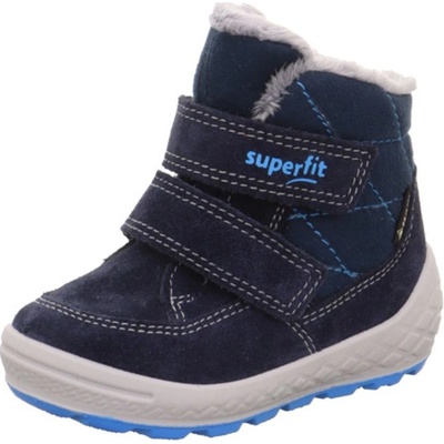 Superfit chlapecké zimní boty Groovy 2.0 Gore-Tex 1-106314-8000 Blue/Tquoise