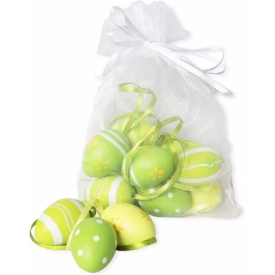 Lepaso Vajíčka závěs pvc 12ks/4cm zelená