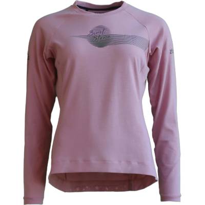 Zimtstern Дамска фланелка с дълъг ръкав за колоездене Zimtstern Women's Spunz Shirt L/S Cycling jersey - Blush (156-2915-0114)