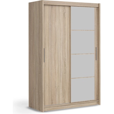Wilsondo Marios so zrkadlom 160 x 215 x 61 cm dub sonoma