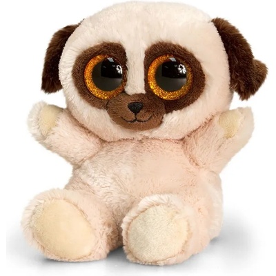 Keel Toys Плюшена играчка Keel Toys Animotsu - Кученце мопс, 15 cm (SF0445)