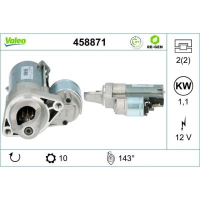 Startér VALEO 458871