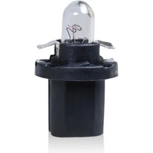 VECTA Фасунга с крушка BAX BLACK, 12V, 1, 2W, B8, 3D