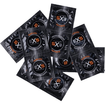 EXS Condoms Blatex - черни презервативи (100 бр. )