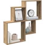 vidaXL стенна етажерка Artisan Oak 80x15x78, 5 cm инженерна дървесина (856611)