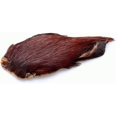 Hends Kohoutí Skalp Cock Capes Rusty Brown Dark