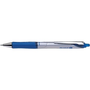 Pilot Химикалка, 0, 25 мм, бутон, метален клипс, PILOT "Acroball", синя BPAB-25F-L (BPAB-25F-L)