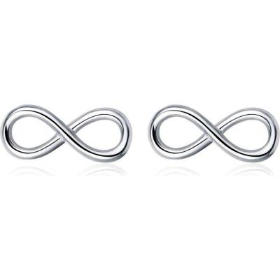 Mabell dámské stříbrné náušnice INFINITY CZ221SCE562C45