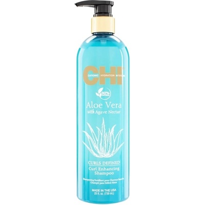 Farouk Systems Farouk System CHI Aloe Vera with Agave Nectar Curls Defined Curls Enhancing Shampoo 739 ml