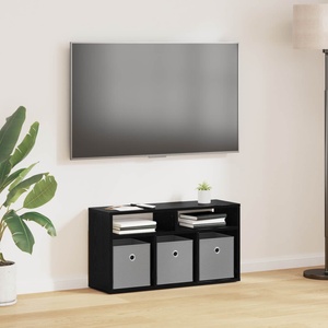 vidaXL Долно шкафче с чекмедже Черния дъб 72 х 22, 5 х 38 см (8000573)