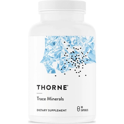 Thorne Минерален комплекс - цинк, селен, манган, хром и бор - Имунно, сърдечносъдово и костно здраве, 90 капсули за 3 месеца прием (242031 (m242) tr)