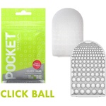 TENGA Pocket мастурбатор за еднократна употреба (7 см), зелен