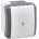 MONO КЛЮЧ ДЕВИАТОРЕН СХ6 ОТКРИТ МОНТАЖ ip54 mono octans БЯЛ СИВ (mn-154-020001-109)