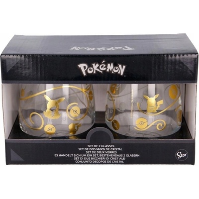 Stor sklenic Pokémon Pokéball a Pikachu 2 x 510 ml