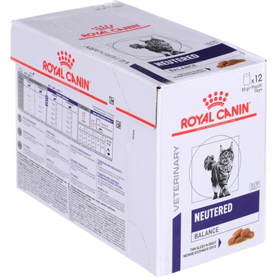 Royal Canin Vet Cat Neutered Balance 12 x 85 g