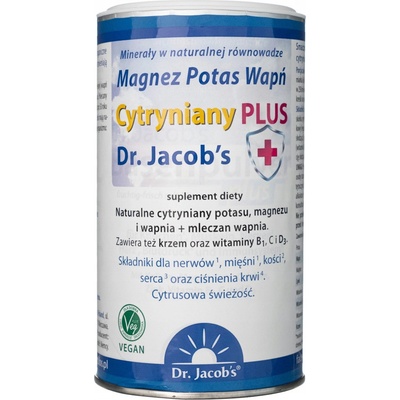 Dr. Jacobs pH balans PLUS zásaditý prášok 300g
