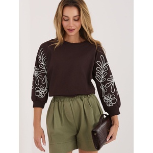 Rue Paris Дамски суичър класически модел 228688 Rue Paris