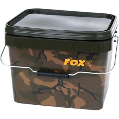 Fox Fishing Camo Square Bucket 17L