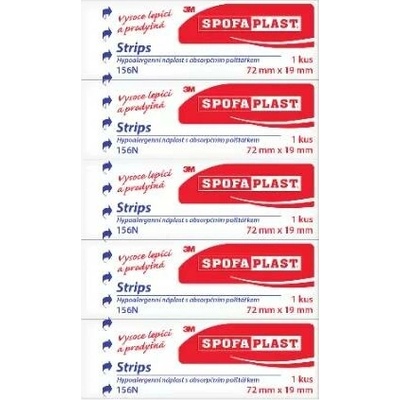 Spofaplast 156 Náplast 72 × 19 mm