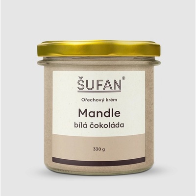 Šufan Mandlový krém s bílou čokoládou 330 g