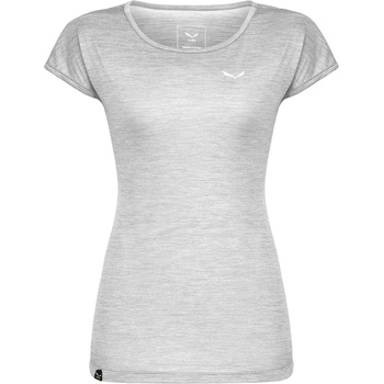 Image 1 of Salewa Дамска тениска Salewa Puez Melange Dry T-Shirt Womens - White Melange
