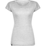 Salewa Дамска тениска Salewa Puez Melange Dry T-Shirt Womens - White Melange