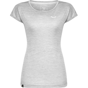 Salewa Дамска тениска Salewa Puez Melange Dry T-Shirt Womens - White Melange