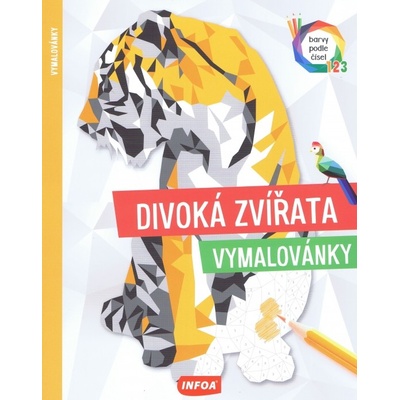 Divoká zvířátka vymalovánky -