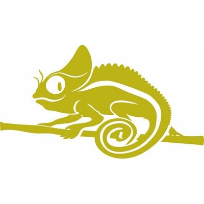 ON-DESIGN Potisk CHAMELEON Barva: zlatá, Velikost motivu: 8 cm