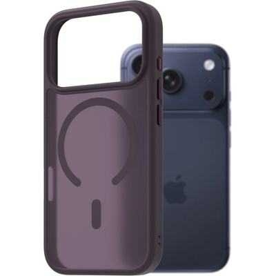 AlzaGuard Matte Case Compatible with Magsafe pro iPhone 17 Pro tmavě fialový AGD-PCMM478DU – Zboží Živě