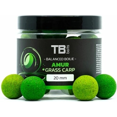 TB Baits Vyvážené Boilie Balanced + Atraktor Amur 100 g 24 mm