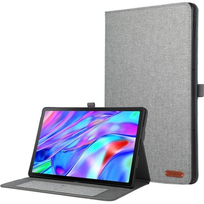 Vsetkonamobil 128639 FABRIC Zaklápací obal pre Lenovo Idea Tab Plus šedý