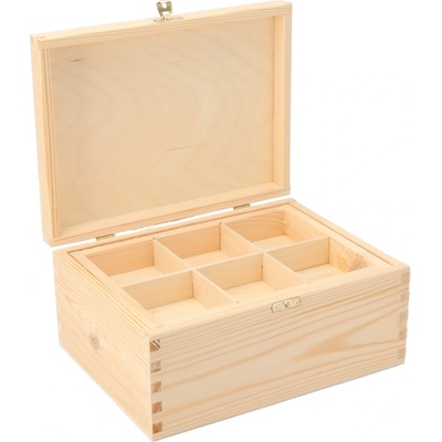 ČistéDrevo Drevená krabička so zakladačom II