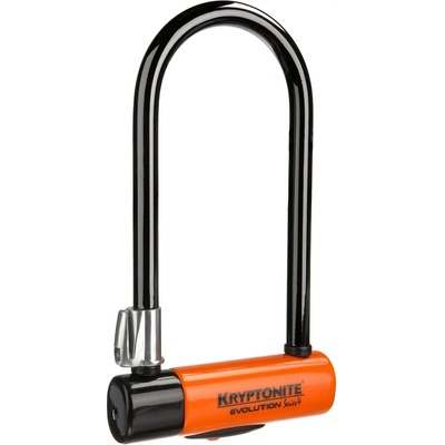 Kryptonite U-образен катинар Kryptonite Evolution Standard Bike lock - Orange / Black - размер 10 x 22, 5 cm (870-1712-0111)