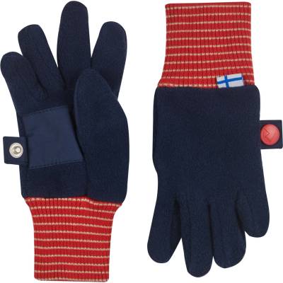 Finkid Детски ръкавици Finkid Kid's Sormikas Gloves - Navy / Red (202-3106-0111)