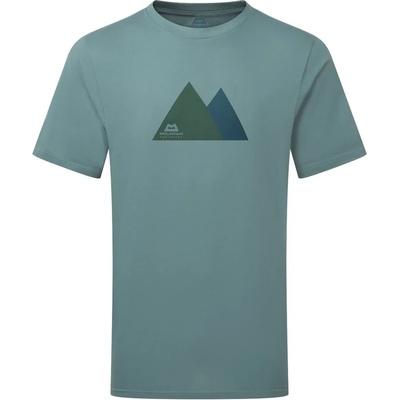 Mountain Equipment Мъжка тениска Mountain Equipment Twin Peaks Tee T-shirt - Goblin Blue (216-7805-0313)