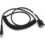 Zebra Свързващ кабел Zebra CBA-RF2-C09ZAR, RS-232, за фризер (CBA-RF2-C09ZAR)
