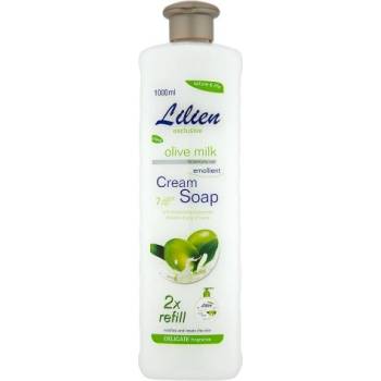 Lilien Olive Milk tekuté mydlo náhradná náplň 1 l