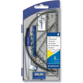 Image 1 of STAEDTLER Комплект за чертане staedtler, 8 части (25365-А)