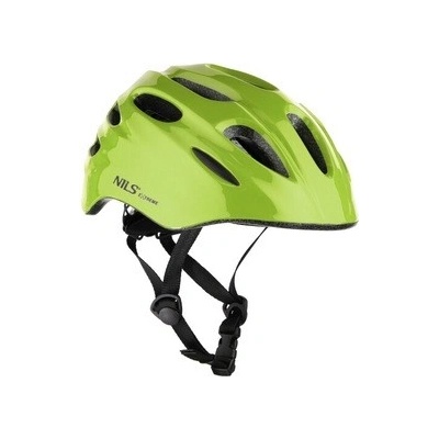 MTW01 ZELENÁ VEL.XXS 42-48 CM HELMA S BLIKAČKOU NILS EXTREME