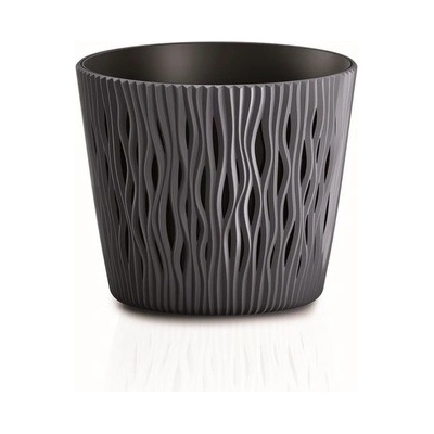 Obal na kvetináč SANDY 2v1 plastový matný d26x22cm