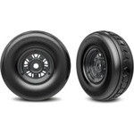 Traxxas колело 3.2/4.9", диск Sand Car черен хром, гума (предна) (чифт)