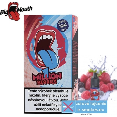 Big Mouth SALT One Million Berries 10 ml 20 mg
