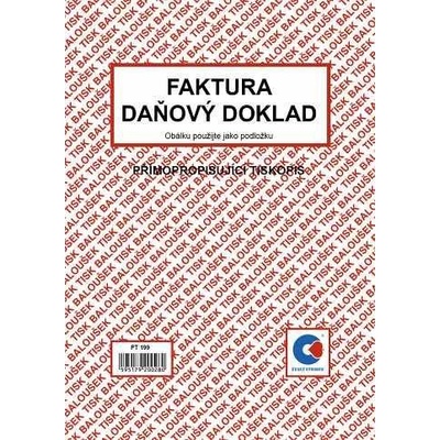 Baloušek Tisk PT199 Faktura, daňový doklad A5