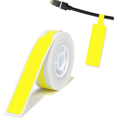 Niimbot štítky na kabely RXL 12,5x109 mm 60 ks Yellow pro D11 a D110