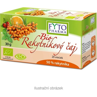 Fytopharma Rakytníkový čaj BIO 20 x 1,5 g