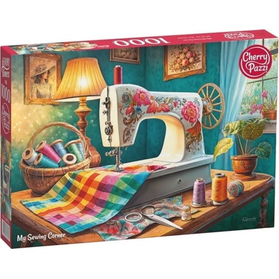 Cherry Pazzi - Puzzle My Sewing Corner - 1 000 piese