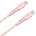 AVAX cb3309 60w usb-c кабел за бързо зареждане, силиконов, 1, 5 м, розов avax_cb3309 (avax_cb3309)