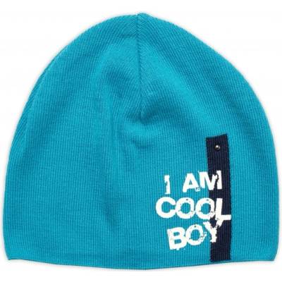 jarní podzimní čepice I am Cool Boy tyrkys