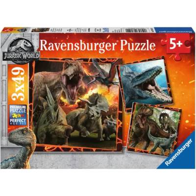 Ravensburger - Puzzle Jurský park: Instinct to Hunt - 40 - 99 piese